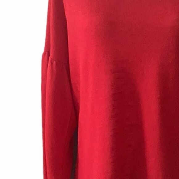 Sanctuary Slouchy Red Oversized Sweater Medium - Picture 9 of 9